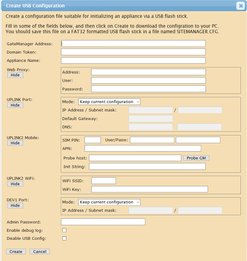 使用USB配置SiteManager - 图3